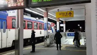 [철도풍경] 구 경주역 RDC 무궁화호 1789 열차 출발