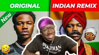 POPULAR RAP SONGS VS INDIAN REMIX👳🏿‍♀️😂👳🏿‍♀️ REACTION