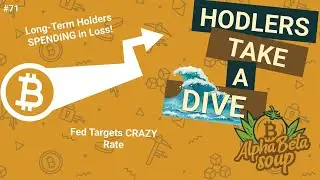 Bitcoin HODLers Are UNDER WATER! 🌊 Long-Term Holders SPENDING in the Depths of the BEAR! 🐻 | #71