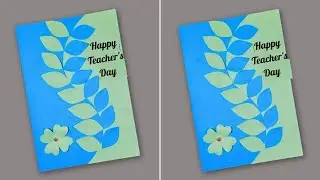 Easy Teacher's day card ideas 2025 / Simple Teacher's Day Cards for school competition