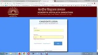 How to Apply for Kendriya Vidyalaya Sangathan Recruitment LDC Online Application 2018