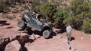 Backside of Steelbender  in CanAm Trail 50