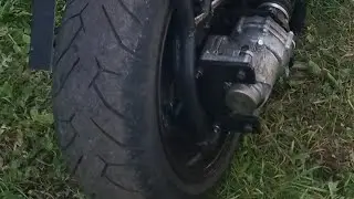 Самодельный мотоцикл, как сделан редуктор. 
