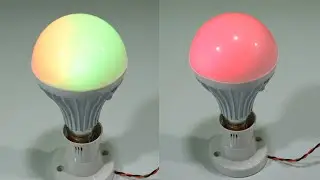 How to Make Remote Control RGB LED Bulb 220V AC