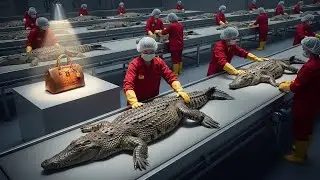 Inside the Crocodile Leather Atelier: From Raw Exotic Hide to Luxury Louis Vuitton Handbags