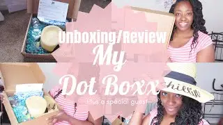 Awesome Period Box Unboxing | Dot Boxx June Beach Please Box | LifeAsBrittany | DAILY MOM VLOG