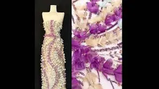 New design#weddingdress #wedding #dressdesign #dress #fabric #partywear #bridalwear #eveninggown