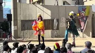 にぎわい爆発　あつぎ国際大道芸　2024年　チャランポランタン　姉妹ユニット　アコーディオン