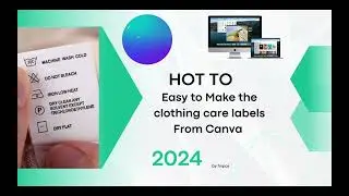 Unlock Creativity: Designing and Printing Unique Care Labels with Mac and Canva #labelprinter