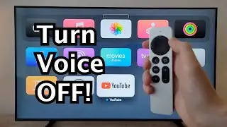 Apple TV 4K: How to Turn OFF Voice Guide!