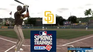 MLB The Show 25 Spring Training 2026 Padres VS Dodgers Gameplay