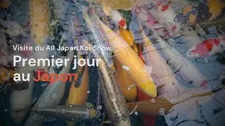 Notre premier jour au Japon & visite du All Japan Koï Show