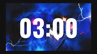 3 minutes Countdown Timer ⏱️ 