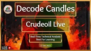 Live | CRUDEOIL &bull; MCX &bull; COMMODITY | Candlestick Secrets | For Learning Analysis | 31 DEC 2025.