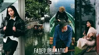 Faded Dramatic Preset | Lightroom mobile Preset Free DNG | lightroom tutorial | lightroom preset