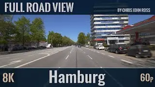 Hamburg, Germany: Kieler Stra&szlig;e - 8K (4320p/60p)