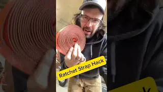 Nooo Waaay! Easy Way To Store Ratchet Straps! #lifehacks