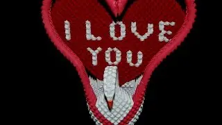 3D origami Swan tutorial part2  (3d origami heart swan)