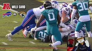 READY FOR NEXT WEEK!! AyoTankk Reacts to Bills vs Jaguars Game Highlights | 2025 AFC Wild Card