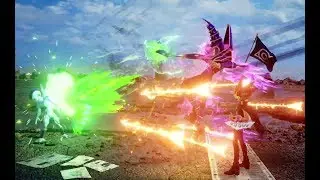 ‪Yugi (Dark Magician/Dark Magician Girl/Slifer) Gameplay‬ For Jump Force