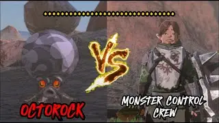 Monster Control Crew VS ROCK OCTOROCK ! !! (The Legend of Zelda: Tears of the Kingdom)