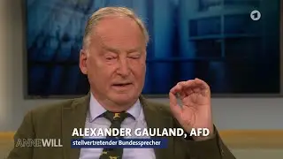 Guter Nachbar, schlechter Nachbar? Alexander Gauland AfD 05.06.2016 Anne Will - Bananenrepublik
