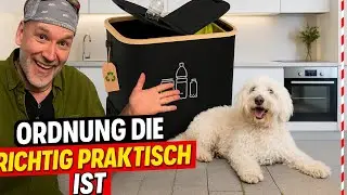 Mehr Ordnung & Sauberkeit in der K&uuml;che! 2in1 Gelber Sack & Pfandflaschen/Pfand Dosen St&auml;nder! Test