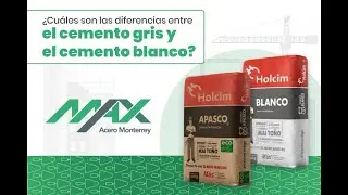 &iquest;Cu&aacute;les son las diferencias entre el cemento gris y el cemento blanco?