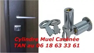 TUTO: Comment changer le cylindre une serrure Muel carénée ?