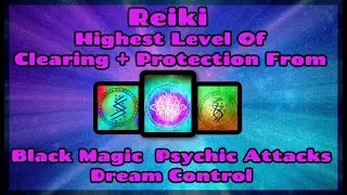 Karuna Ki Reiki l Clearing & Protection From Black Magic - Psychic Attacks - Dream Control l 15 Min