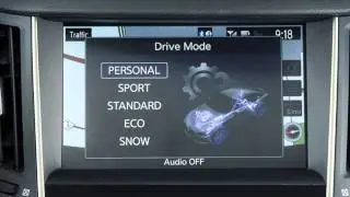 2014 INFINITI Q50 - INFINITI Drive Mode Selector
