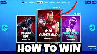 How To WIN The 1M SUPER CUP IN FORTNITE (BEST TIPS)