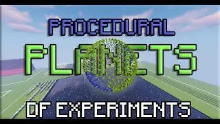 DF Experiments - Procedurally Generated Planets