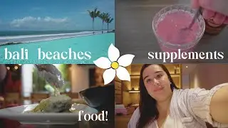 wellness products I love + staying grounded while traveling | bali vlog
