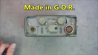 RFT UFT-422 radio teardown