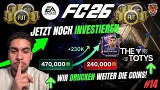 😱🤑JETZT NOCH INVESTIEREN UND COINS IN FC26 MACHEN😱🤑| EAFC26 FOLGE 14