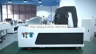 Desktop small dimension CMYK mini printer cost saving #smallbusiness print solution #package #box