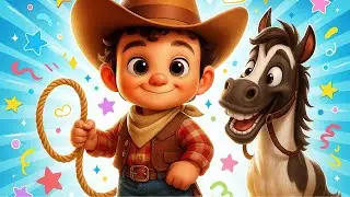 Yeehaw, Tom&aacute;s the Cowboy! Playful And Adventure🐎🎶 | Nursery Rhymes | Kids Song