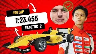 rFactor 2 | Tatuus USF-17 | Indy Hotlap (Indianapolis GP 2020) | 1:23.455