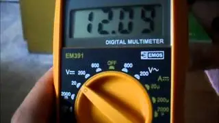 Test Napięć Zasilacza Amacrox Frei Erde 550W