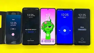 Alarm Clock + Timer + Incoming Outgoing Call Samsung Z Flip 5,Huawei Y90,Samsung S7,Blackview, TECNO