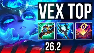 VEX vs RIVEN (TOP) | 50K damage, 4k gold comeback | EUNE Master | 26.2
