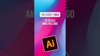 The Secret Trick to Creating Awesome Logos in Illustrator #adobeillustrator #illustratortips