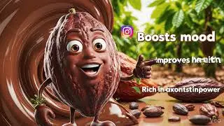Chocolate benefits 🍫 Boosts mood & health 😄 #Shorts #Chocolate #FoodFacts