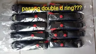 cara pasang doble d ring universal