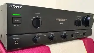 Sony stereo amplifier F170 SOURCE DIRECT CIRCUT 30+30 watt 8 ohms