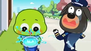 🐾Sheriff Labrador &ndash; Amazing Fish Friend! 02🐟🚔 | Coffin Dance Song #sherifflabrador