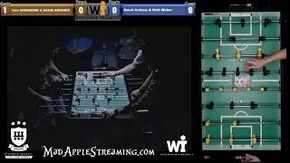 2020 WI State Foosball - Open DYP - Tony Spredeman & Shane K vs Matt Weber & Rasal O - Day 1 #16