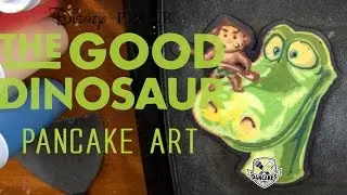 The Good Dinosaur Pancake Art