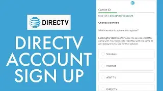 Directv.com Sign Up | Create or Register Directv Account in 2 Minutes | directv.com